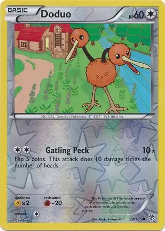 Doduo Reverse Holo 99 Normal