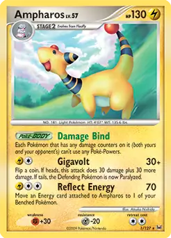 Ampharos Holo 1