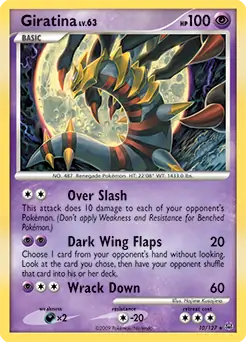 Giratina Lv. 63 Holo 10