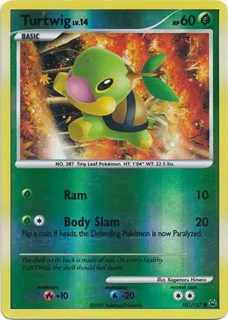 Turtwig Reverse Holo 101