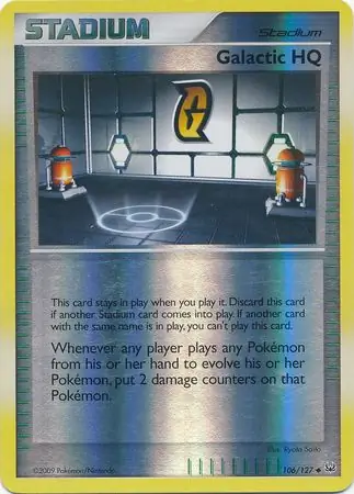 Galactic HQ Reverse Holo 106 Normal