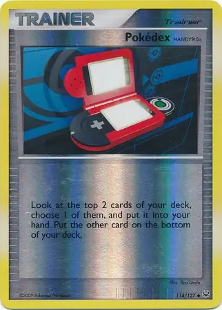 Pokedex HANDY910is Reverse Holo 114 Normal