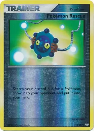 Pokemon Rescue Reverse Holo 115 Normal