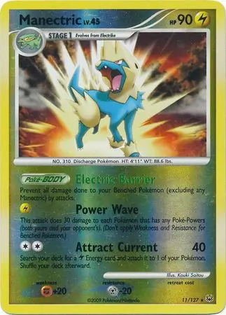 Manectric Reverse Holo 11 Normal