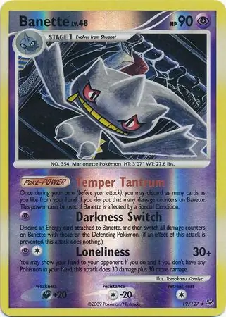 Banette Reverse Holo 19 Normal