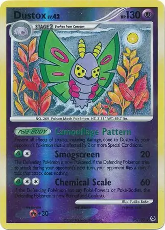 Dustox Reverse Holo 25 Normal