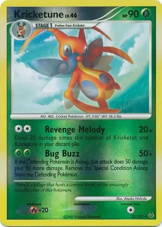 Kricketune Reverse Holo 32 Normal
