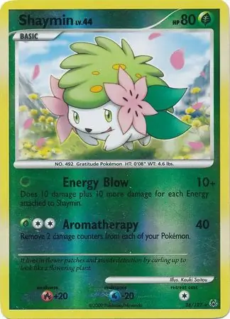Shaymin Reverse Holo 38 Normal