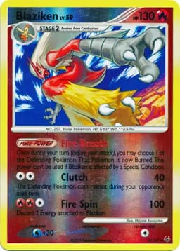 Blaziken Reverse Holo