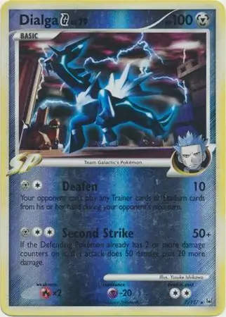 Dialga G Reverse Holo 7