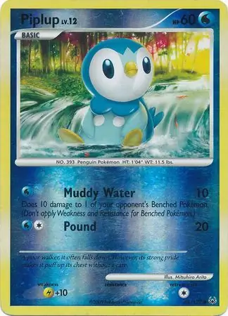 Piplup Reverse Holo 85 Normal