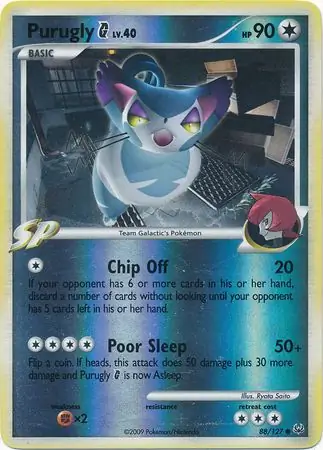 Purugly G Reverse Holo 88