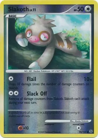 Slakoth Reverse Holo 95 Normal