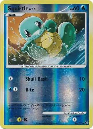 Squirtle Reverse Holo 96 Normal