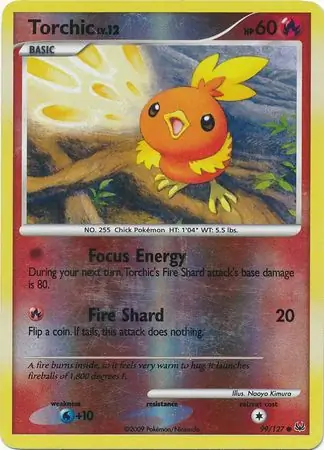 Torchic Reverse Holo 99