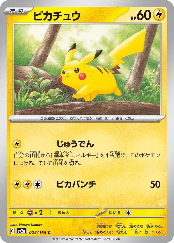 Pikachu 025 Normal