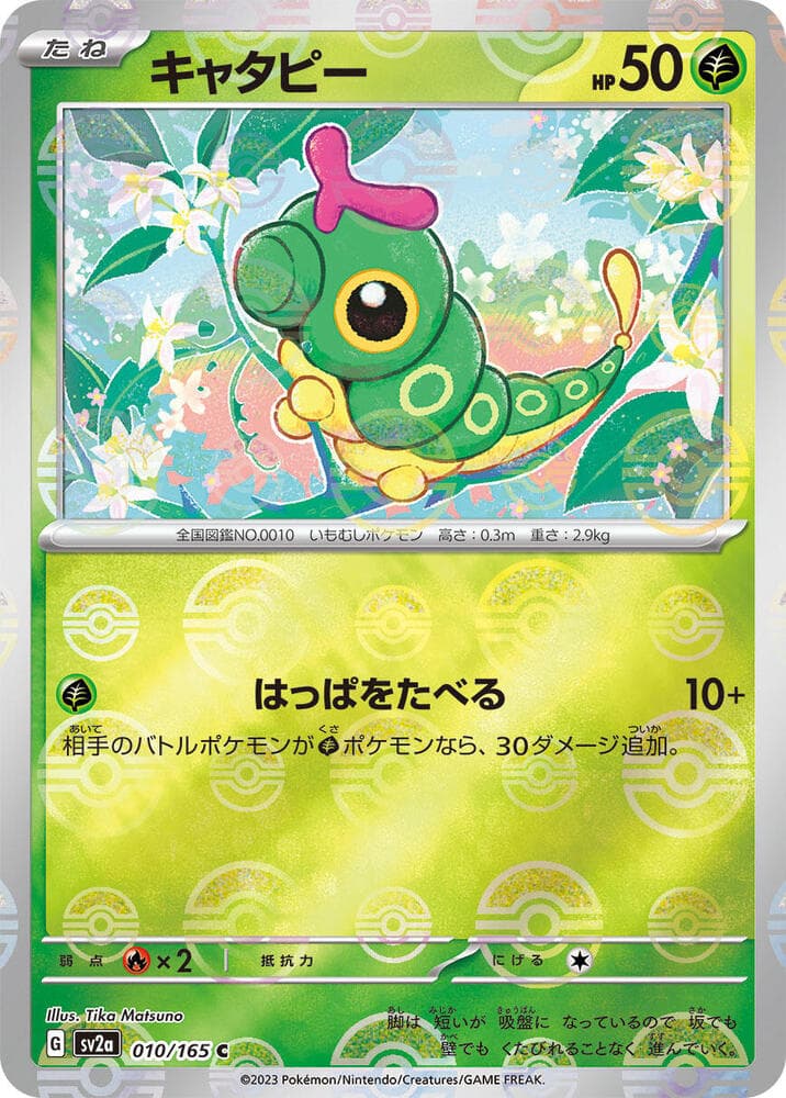 Caterpie 10 Holo