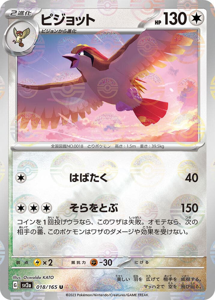 Pidgeot Poke Ball Pattern 18