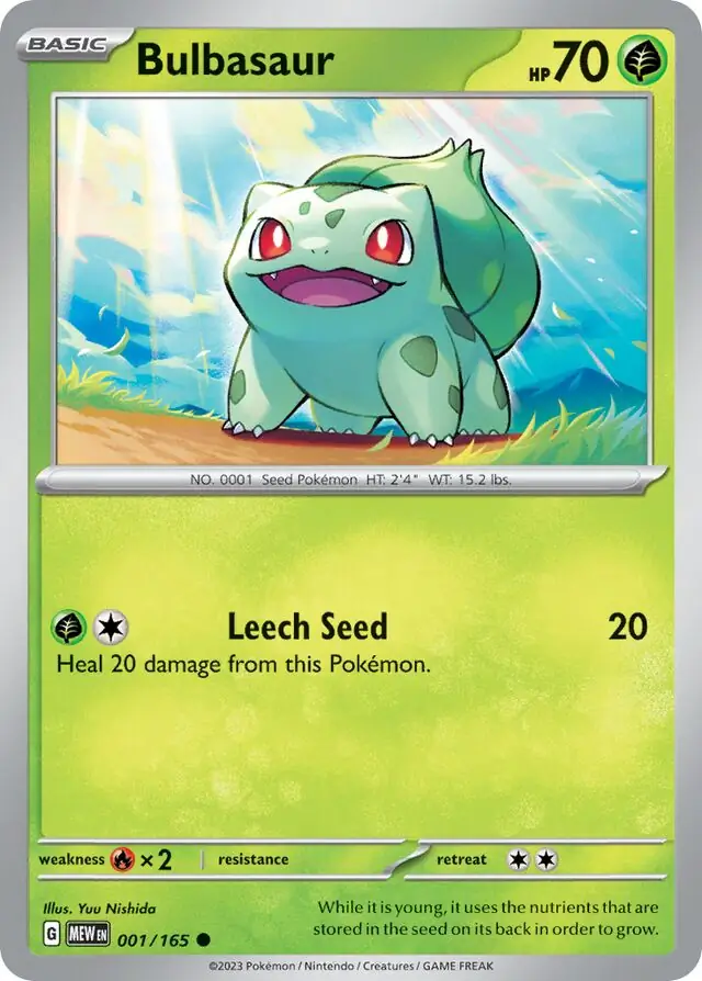 Bulbasaur 001 Normal