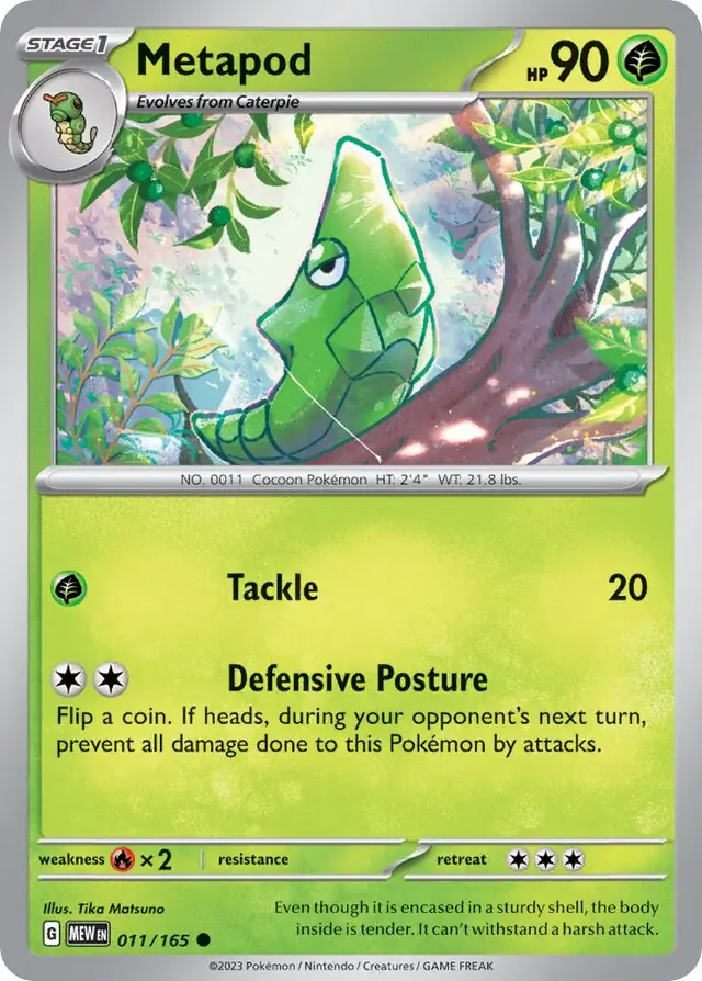 Metapod 011 Normal