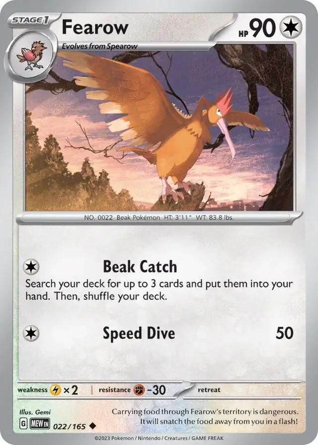 Fearow 022 Normal