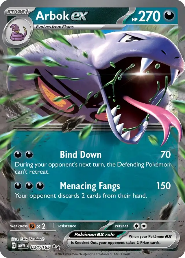 Arbok ex 024 Normal