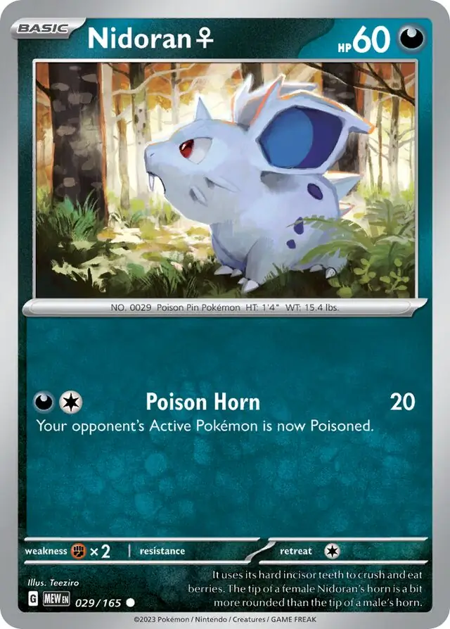 Nidoran F 029 Normal