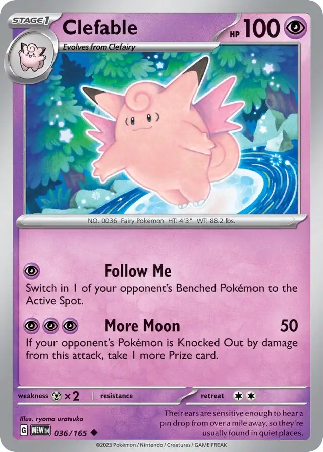 Clefable 036 Normal