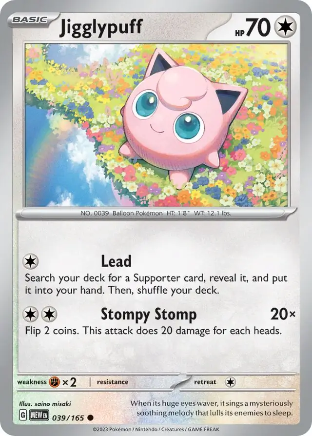 Jigglypuff 039 Normal
