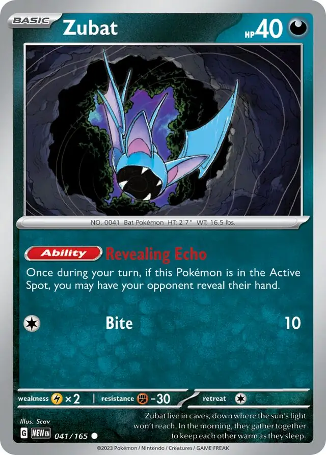Zubat 041 Normal