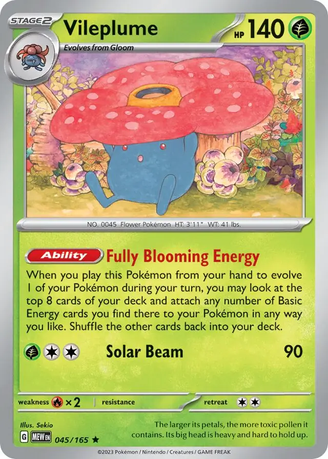 Vileplume 045 Normal