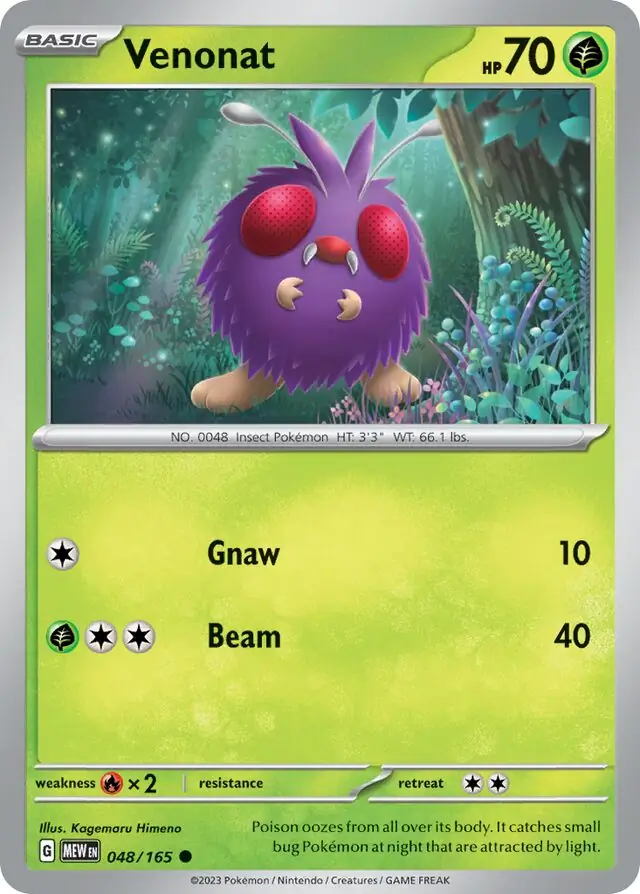 Venonat 048 Normal
