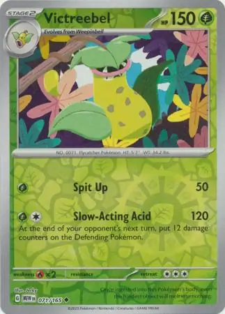 Victreebel Reverse Holo 071 Normal