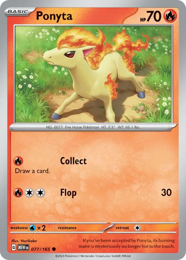 Ponyta 077 Normal