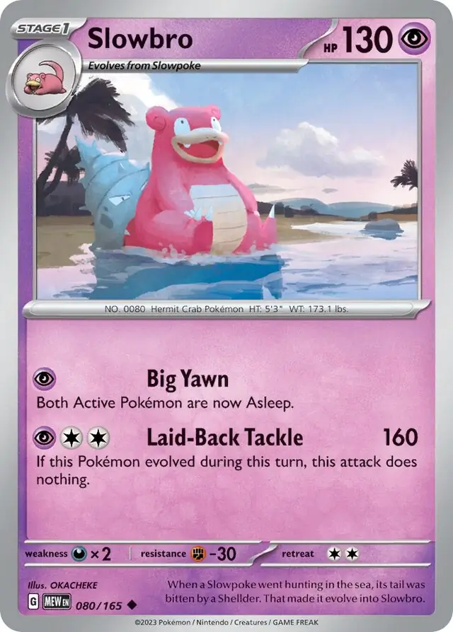 Slowbro 080 Normal