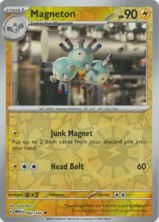 Magneton Reverse Holo 082 Normal
