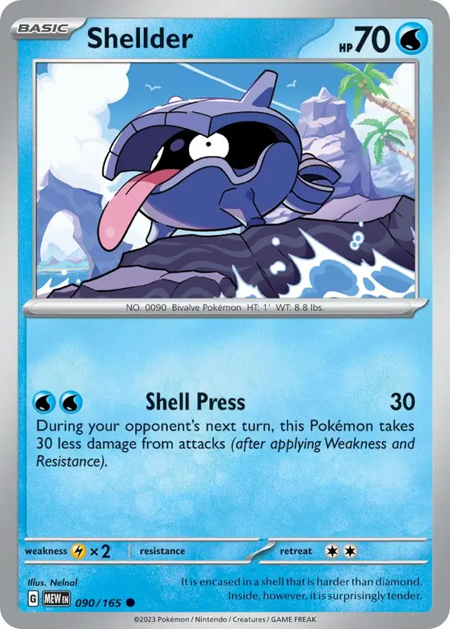 Shellder 090 Normal