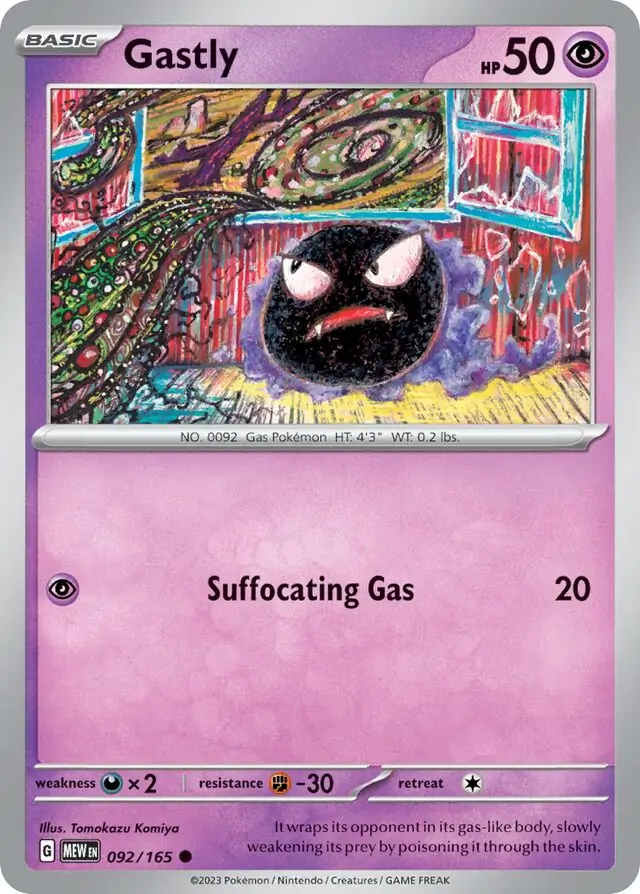 Gastly 092 Normal