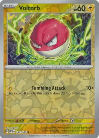 Voltorb Reverse Holo 100 Normal