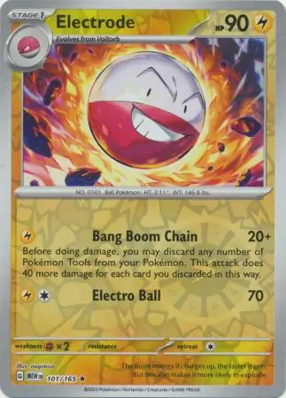 Electrode Reverse Holo 101 Normal