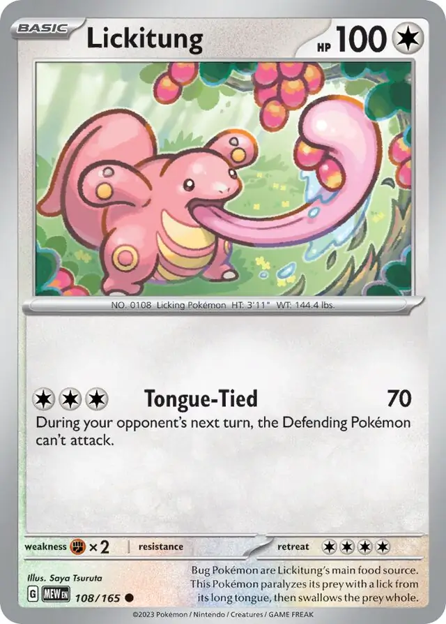 Lickitung 108 Normal