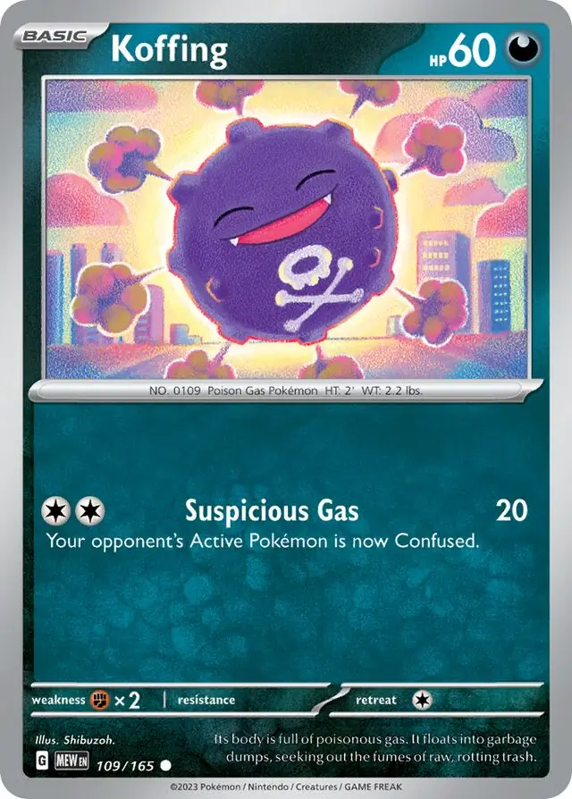 Koffing 109 Normal
