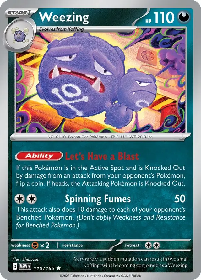 Weezing 110 Normal