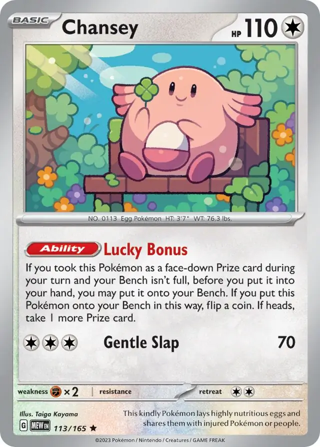 Chansey 113 Normal