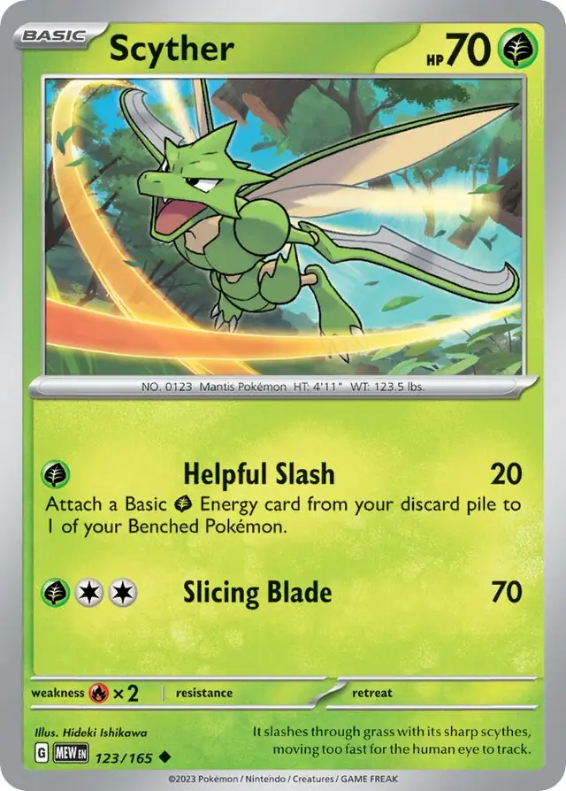 Scyther 123 Normal
