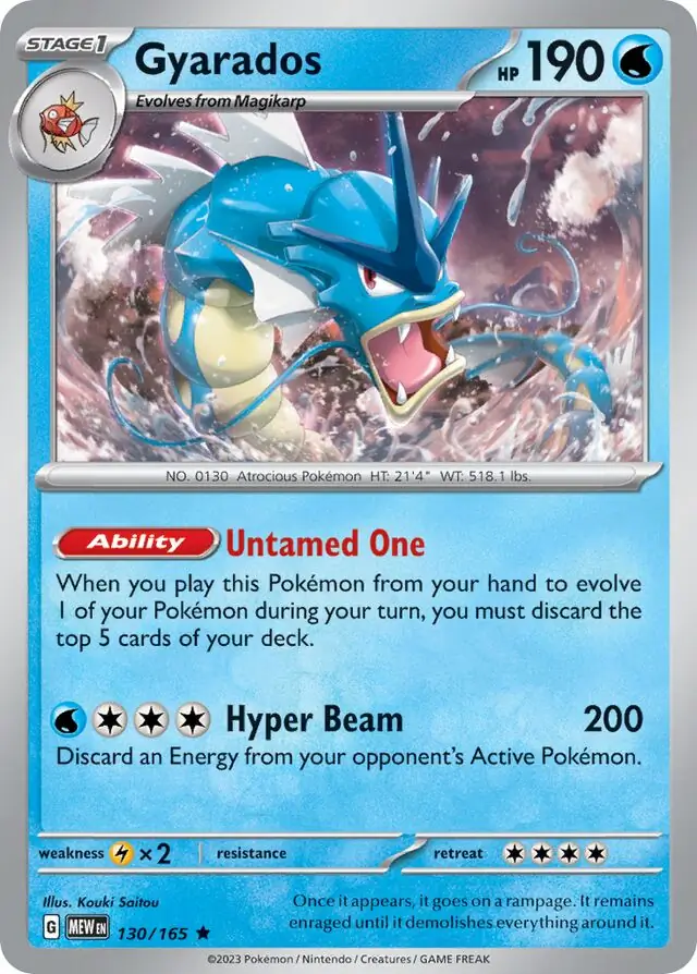 Gyarados 130 Normal