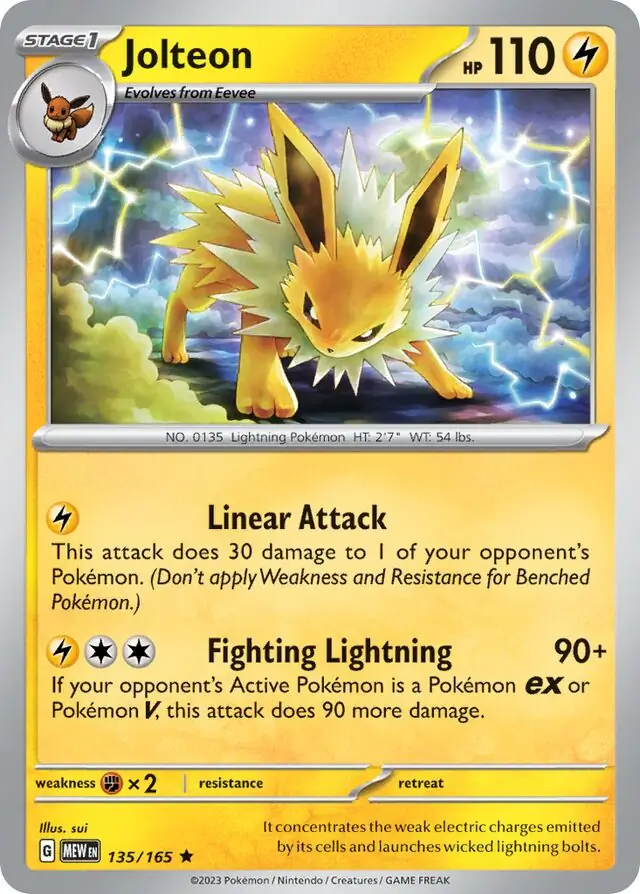 Jolteon 135 Normal
