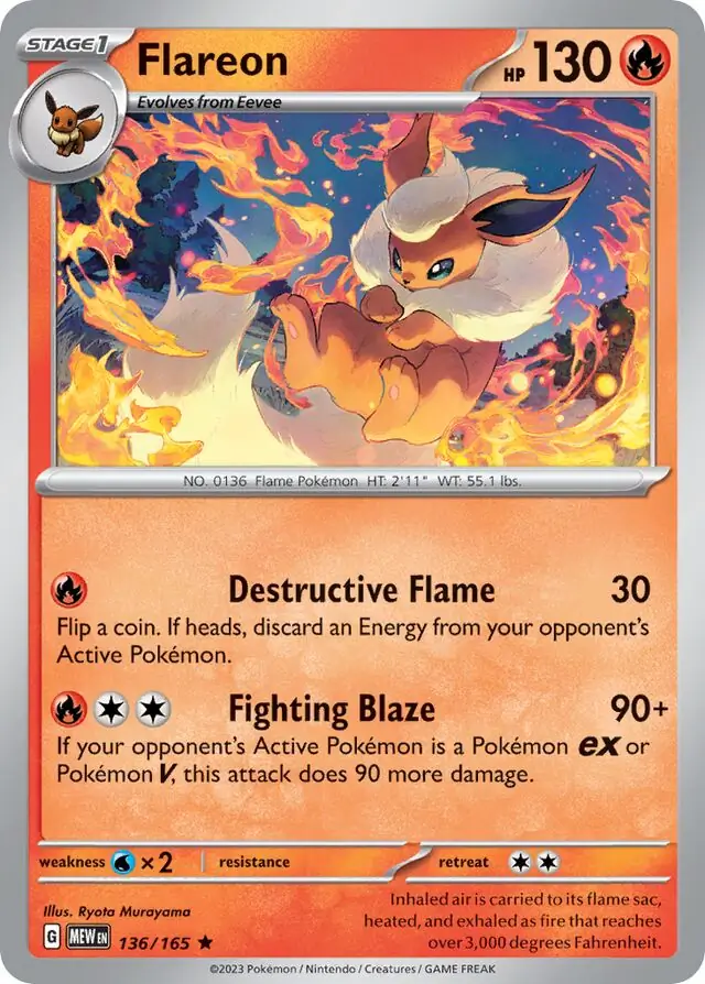Flareon 136 Normal