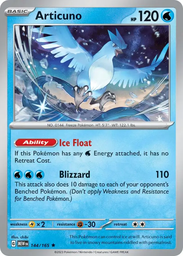 Articuno 144 Normal