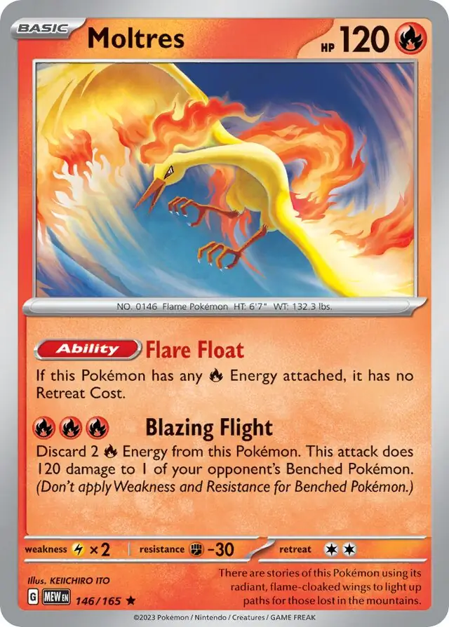 Moltres 146 Normal